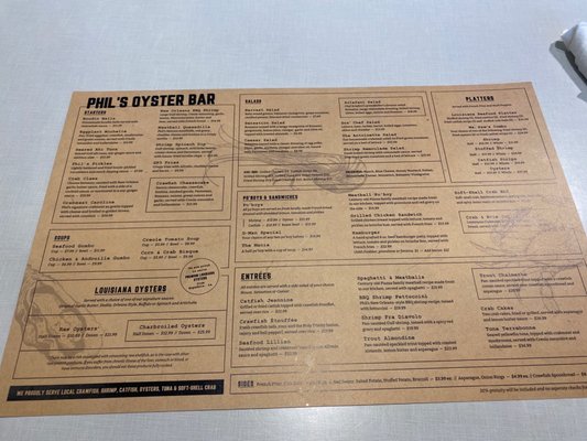 Menu photo 5 Phil's Oyster Bar & Seafood Baton Rouge, LA