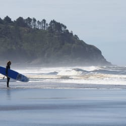 Skookum Surf Co. - A sunny surf day in Seaview