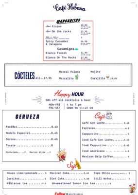 Menu photo 3 Cafe Habana New York, NY