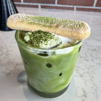 Between Us - Matcha Latte Tiramisu - Breakfast & Brunch Near Me - San Diego, California