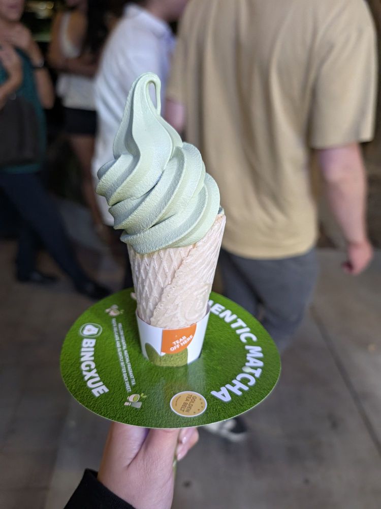 BINGXUE Tea & Ice Cream — food