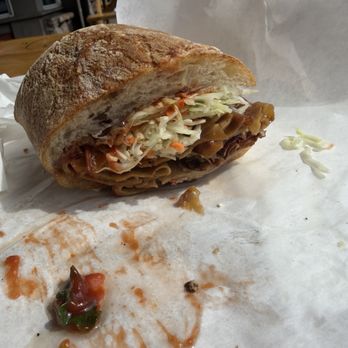 Devil's Dill Sandwich Shop - Seitan bbq sammie  No. 7 - Sandwiches Near Me - Portland, Oregon