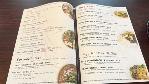 Menu photo 5 HuDa Pho Phoenix, AZ