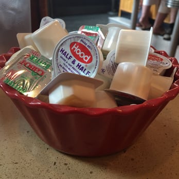Marcy's Diner - Convenient bowls filled with half&half and butter (so you don't have to keep asking for more). - Diners Near Me - Portland, Maine Marcy's Diner - Convenient bowls filled with half&half and butter (so you don't have to keep asking for more). - Diners Near Me - Portland, Maine