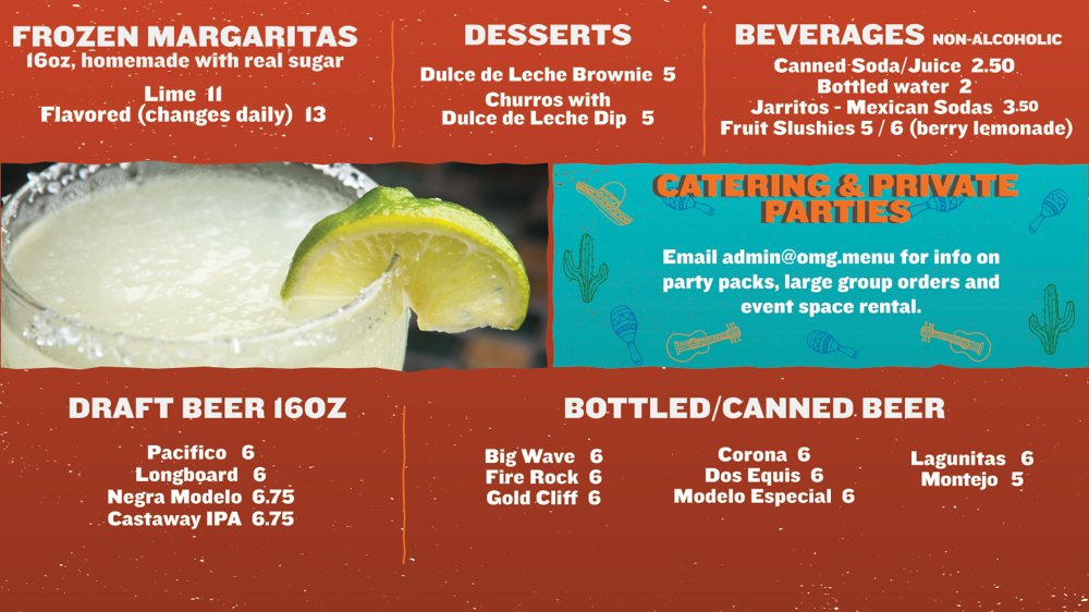 Oahu Mexican Grill (OMG)