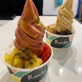 Banan - Strawberry Lilikoʻi and Chunkadelic - Ice Cream & Frozen Yogurt Near Me - San Francisco, California Banan - Strawberry Lilikoʻi and Chunkadelic - Ice Cream & Frozen Yogurt Near Me - San Francisco, California