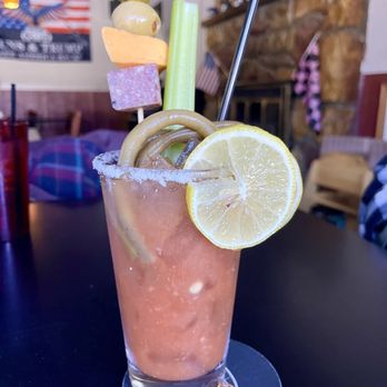 Bones Roadhouse - Best bloody mary ever - American Near Me - Placerville, California