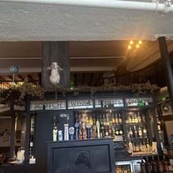 The Lone Goat - Bar area as soon as you walk in!