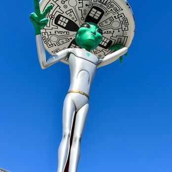 Alien Fresh Jerky - Alien statue. - Meat Shops Near Me - Baker, California Alien Fresh Jerky - Alien statue. - Meat Shops Near Me - Baker, California