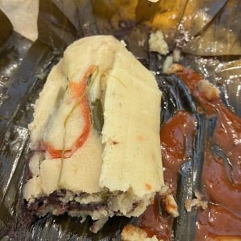 Buen Provecho - vegan jalapeno black bean tamale - Latin American Near Me - Albuquerque, New Mexico