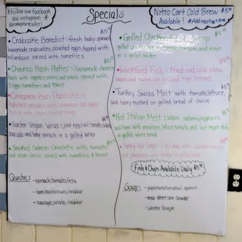 Rome Point Cafe - Specials of the day! - Breakfast & Brunch Near Me - North Kingstown, Rhode Island