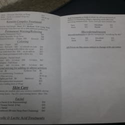 Price list and menu!