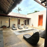 Photo of Apuane Spa - Bahía de Banderas, Nayarit, Mexico. Sweet relaxing spot at the spa.