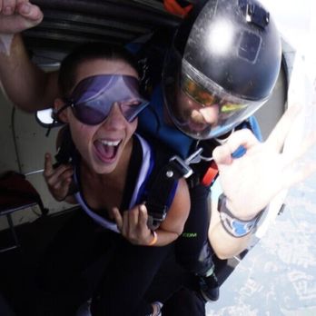 Skydive Paraclete XP - Smiles overwhelmed the fears - Skydiving Near Me - Raeford, North Carolina Skydive Paraclete XP - Smiles overwhelmed the fears - Skydiving Near Me - Raeford, North Carolina