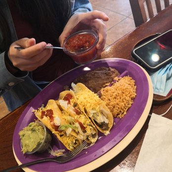Liberty Cafe - a plate of tacos and salsa - American Near Me - Freer, Texas