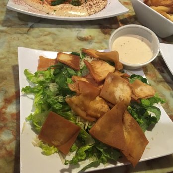 Hala Cafe - Caesar Salad was light and delicious - Mediterranean Near Me - Euless, Texas
