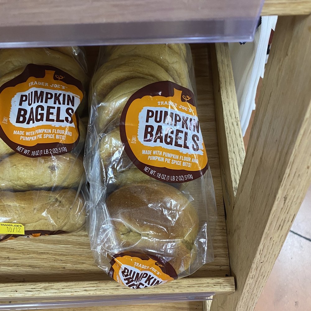 Trader Joe's - Pumpkin Bagels - Grocery Near Me - Indianapolis, Indiana Trader Joe's - Pumpkin Bagels - Grocery Near Me - Indianapolis, Indiana