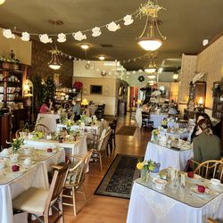 Aubrey Rose Tea Room - Inside