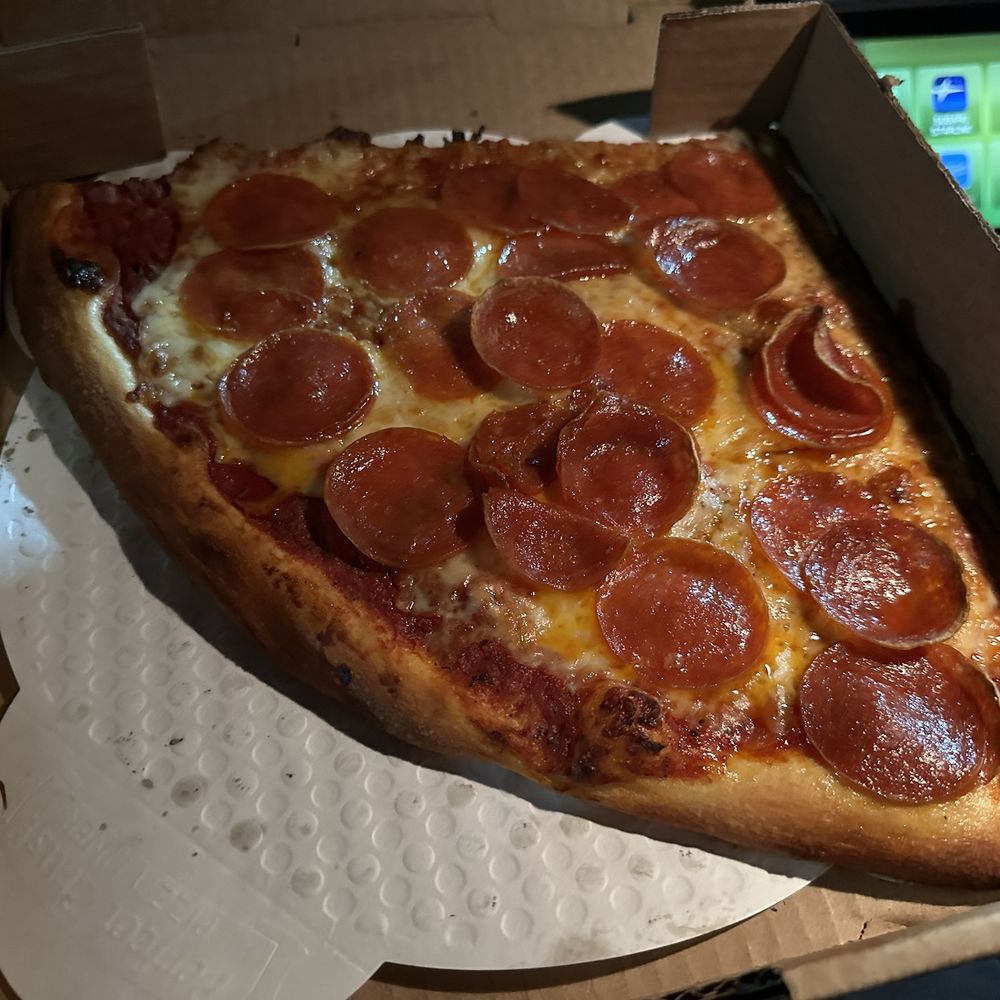 Pepperoni slice. Pepperoni slice.