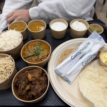 Southern Spice - Chicken Thali - Indian Near Me - Morrisville, North Carolina Southern Spice - Chicken Thali - Indian Near Me - Morrisville, North Carolina