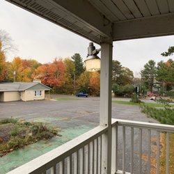 Copper Country Inn - View of fall colors just outside of our room.