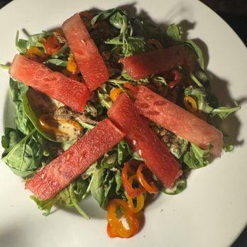 O.A.K. Prime Kitchen and Bar - watermelon salad - Cocktail Bars Near Me - Myrtle Beach, South Carolina O.A.K. Prime Kitchen and Bar - watermelon salad - Cocktail Bars Near Me - Myrtle Beach, South Carolina