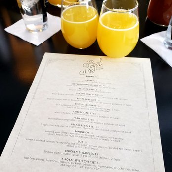 The Royal Grocer & Co - Mimosas and brunch! - New American Near Me - Chicago, Illinois The Royal Grocer & Co - Mimosas and brunch! - New American Near Me - Chicago, Illinois