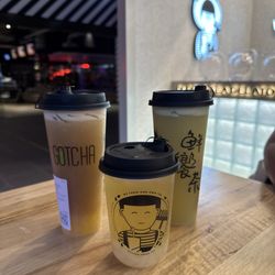 Gotcha - Guava Lemon Black Tea, Lychee  Jasmine Green Tea,  Guava Lemon Green Tea