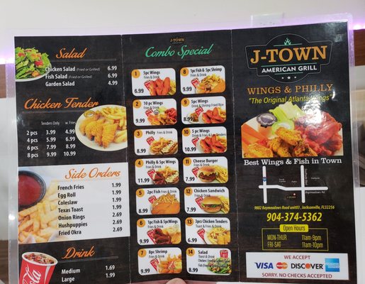 Menu photo 6 J-Town Wings & Philly Jacksonville, FL