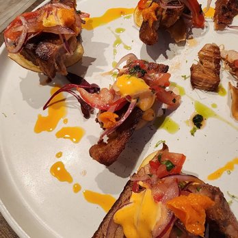 Azafran Restaurant - Pork Belly Bites - Breakfast & Brunch Near Me - Camarillo, California
