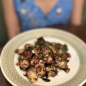 Wildflower - Crispy Brussels Sprouts & Bacon ($10) - New American Near Me - Tucson, Arizona Wildflower - Crispy Brussels Sprouts & Bacon ($10) - New American Near Me - Tucson, Arizona