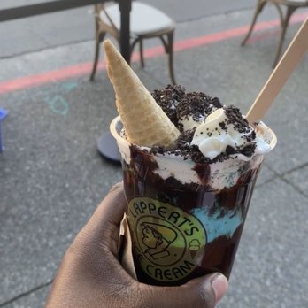Lappert's Ice Cream - Cookie Monster Sundae - Ice Cream & Frozen Yogurt Near Me - Sausalito, California Lappert's Ice Cream - Cookie Monster Sundae - Ice Cream & Frozen Yogurt Near Me - Sausalito, California