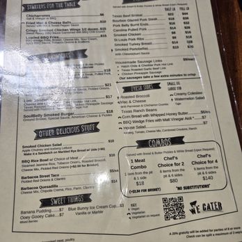 Soulbelly BBQ - Menu - Barbeque Near Me - Las Vegas, Nevada