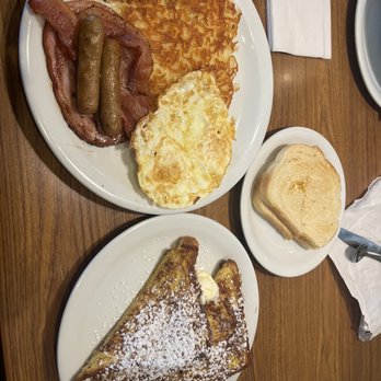 Denny's - Lumberjack Slam, french toast - Diners Near Me - Long Beach, California