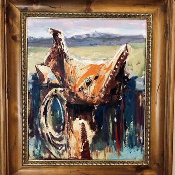 Powder River Art Gallery - Bob Snider " Saddle" - Art Galleries Near Me - Cheyenne, Wyoming Powder River Art Gallery - Bob Snider " Saddle" - Art Galleries Near Me - Cheyenne, Wyoming