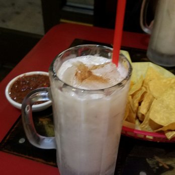 Que Pasa! - A tall glass of horchata! - Mexican Near Me - Atascadero, California