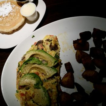 Open Flame - omelette w/ potatoes and pancakes - Breakfast & Brunch Near Me - Hales Corners, Wisconsin Open Flame - omelette w/ potatoes and pancakes - Breakfast & Brunch Near Me - Hales Corners, Wisconsin