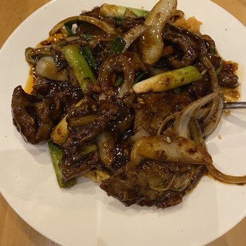 Little Wok - Mongolian Beef over Rice - Chinese Near Me - Chicago, Illinois