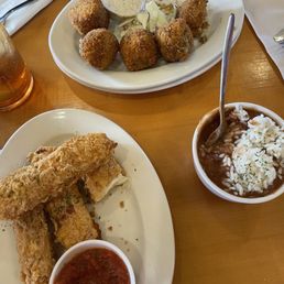 The biggest Mozzarella sticks, balls and red beans. The biggest Mozzarella sticks, balls and red beans.