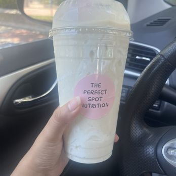 The Perfect Spot Nutrition - Mazapán Protein shake - Coffee & Tea Near Me - Tustin, California The Perfect Spot Nutrition - Mazapán Protein shake - Coffee & Tea Near Me - Tustin, California