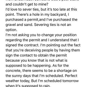Pool & Spa Depot - My response to his suggestion about severing ties #2 - Hot Tub & Pool Near Me - Brentwood, Tennessee Pool & Spa Depot - My response to his suggestion about severing ties #2 - Hot Tub & Pool Near Me - Brentwood, Tennessee