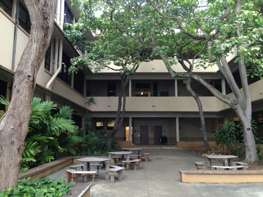 Bilger Hall Courtyard