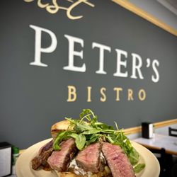 Just Peter's Bistro - Steak sandwich