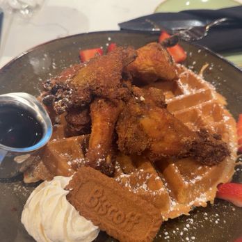 Milk & Honey - Chicken & Biscoff Waffles - Southern Near Me - Hampton, Virginia Milk & Honey - Chicken & Biscoff Waffles - Southern Near Me - Hampton, Virginia