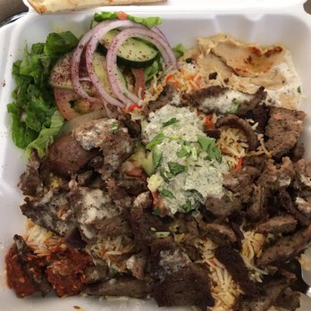 Falafel Corner - Shawarma plate - Mediterranean Near Me - Sacramento, California