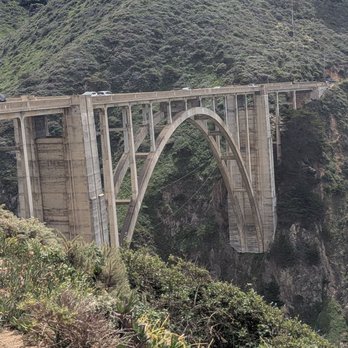 Bixby Bridge - From a safe vantage point - Landmarks & Historical Buildings Near Me - Monterey, California
