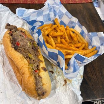 Mikey's Cheesesteaks - SMALL - Phlamin' Philly - Cheesesteaks Near Me - Seguin, Texas