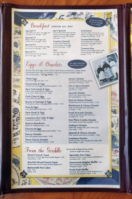 Menu photo 7 Henri's Canoga Park, CA