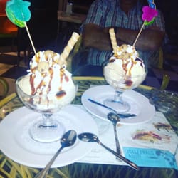 Alfredo - Copa de helado de Chips Ahoy.