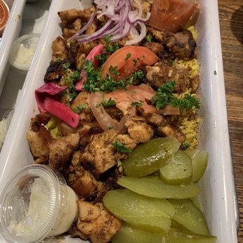 Mazra - Chicken Shawarma Plate - Middle Eastern Near Me - San Bruno, California Mazra - Chicken Shawarma Plate - Middle Eastern Near Me - San Bruno, California